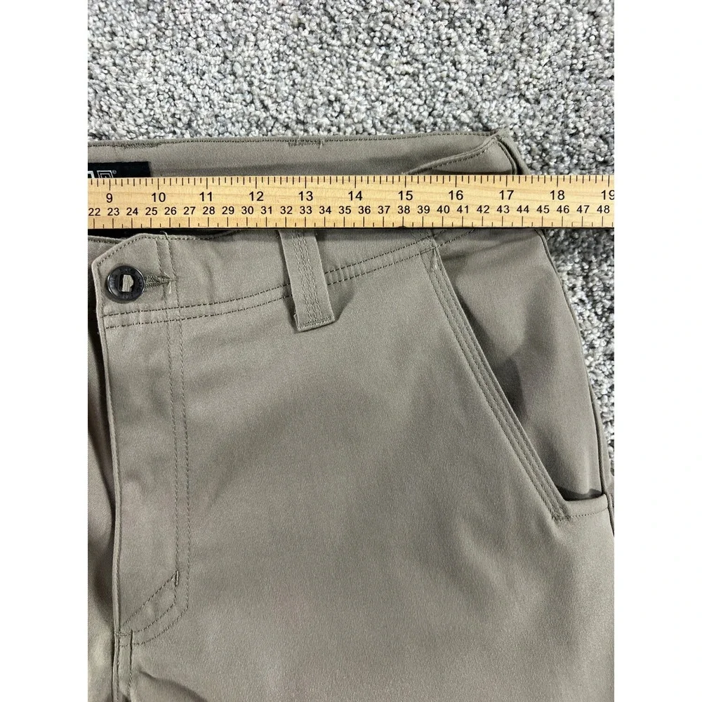 5.11 Tactical Edge Chino Mens 34x34 Khaki Tan Stretch Utility Cargo Trousers